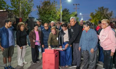 El Barrio Andacollo VII ya disfruta de su nueva iluminación LED