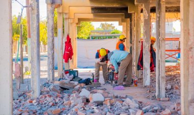Rivadavia inicia la construcción de un nuevo SUM y espacio recreativo en el límite de los barrios Aramburu y Villa Lourdes