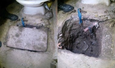 Descubrieron un túnel en un baño de una cárcel de máxima seguridad