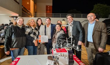 En una apuesta al futuro laboral de San Juan, Orrego entregó herramientas y certificados del programa Aprender, Trabajar y Producir