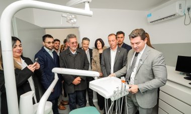 Orrego inauguró en Caucete la ampliación y remodelación de un centro de salud para dar más servicios y mejor atención