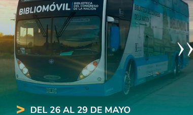 El  Bibliomovil visita la provincia de San Juan