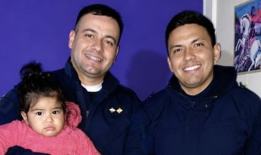 COMISARÍA 37ª - Policías salvaron a una bebé de 1 año en Caucete