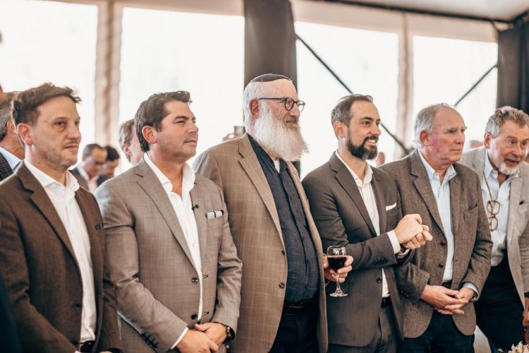 Orrego estuvo en la reactivación de Casposo que retoma la producción en San Juan