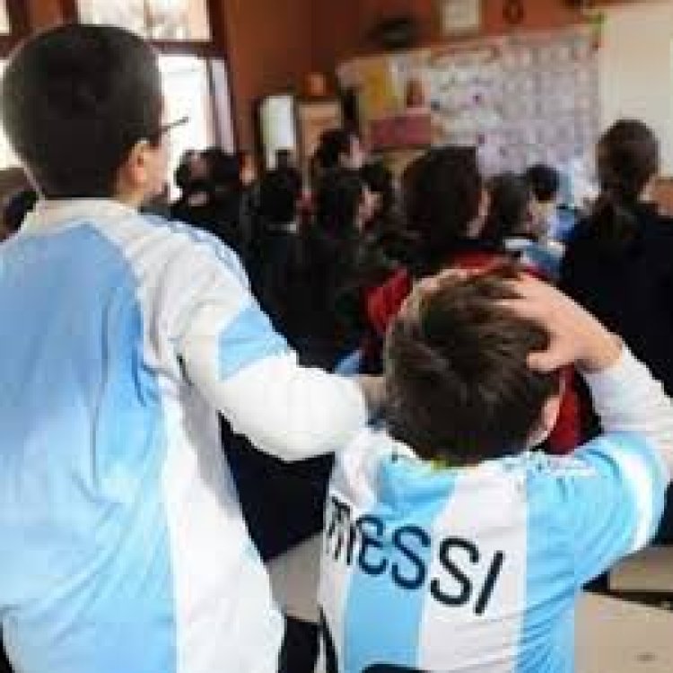 Estudiantes sanjuaninos podrán ver los partidos de Argentina en horario escolar