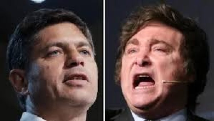 Encuesta: Milei aventaja a Kicillof en intención de voto