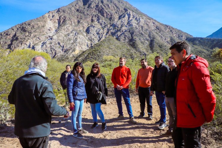 La Municipalidad de Jáchal participó de la presentación del proyecto ecoturístico “Parque Aventura Cauquenes”