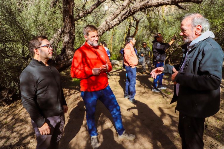La Municipalidad de Jáchal participó de la presentación del proyecto ecoturístico “Parque Aventura Cauquenes”