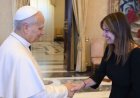 León XIV recibió a Sandra Pettovello en el Vaticano