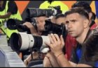 Dibu Martínez fue fotógrafo ante Honduras y tuvo un gran gesto con Beltrán tras su debut