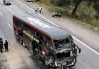 Un colectivo Sanjuanino, chocó en Salta, dejando un muerto y varios heridos