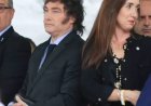 El Presidente y su vice volvieron a estar frente a frente en el acto por el Día de la Bandera