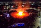 Ciudad de San Juan encendió la gran Fogata en honor a San Juan Bautista
