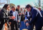 En el aniversario de Jáchal, Orrego inauguró obras clave para la seguridad, el agua potable, la salud y la conectividad