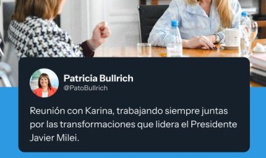 Karina Milei se mostró junto a Patricia Bullrich