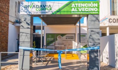 Rivadavia inaugura las nuevas oficinas de Atención al Vecino para optimizar y agilizar la resolución de reclamos