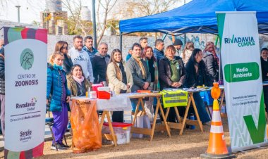 El programa "Rivadavia Activa" desembarcó en cuatro barrios del departamento
