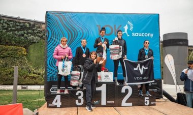 La Carrera de la Ciudad reunió a cientos de participantes en el 464° aniversario de San Juan