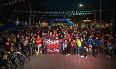 Exitosa presentación del Stunt Bike en Santa Lucía