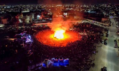 Ciudad de San Juan encendió la gran Fogata en honor a San Juan Bautista