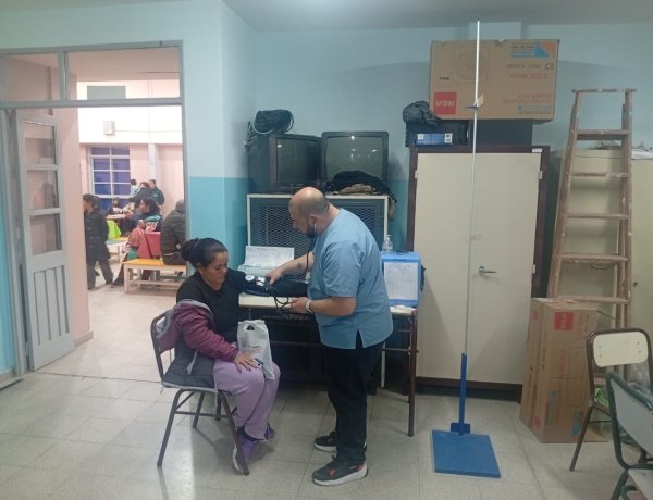 Salud realizó un abordaje sanitario integral en Marayes para acercar servicios a la comunidad