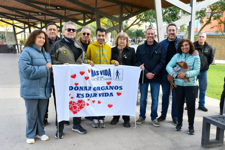 San Juan promovió la donación de órganos