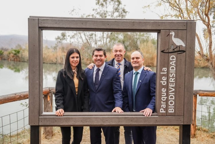 Orrego inauguró el sendero “Aguas de Vida”