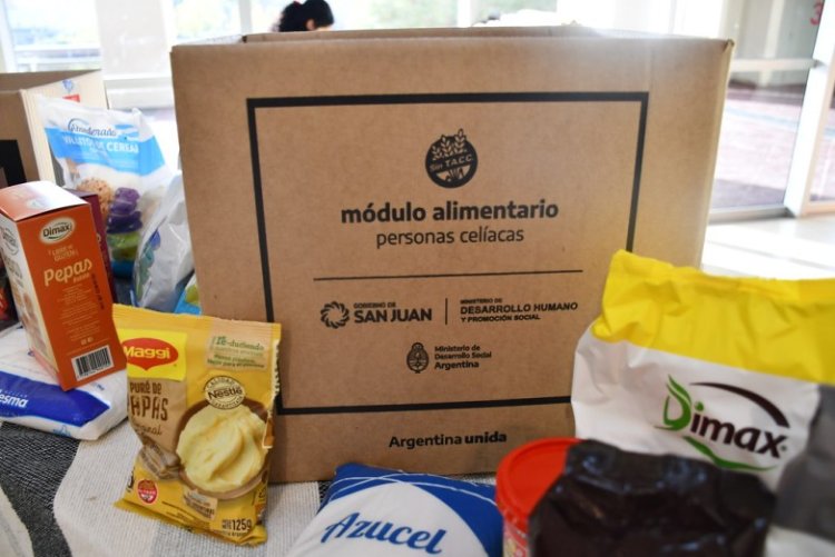 Celiaquía: cronograma de entrega de módulos alimentarios de junio