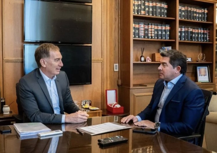 Orrego felicitó a Santilli por su designación como Jefe de Gabinete de la Nación