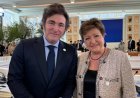 Visita de Kristalina Georgieva: fuerte señal de apoyo al Gobierno y a la marcha del programa económico