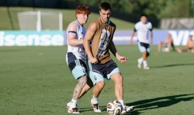 La Selección argentina volvió a los entrenamientos, con la mirada puesta en Inglaterra
