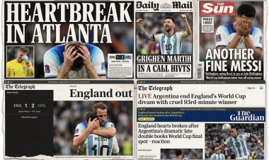 Los medios británicos lamentaron la derrota, destacaron a Messi y denunciaron “artimañas” de la Selección