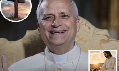 Papa León: "Pon tus planes en manos de Dios, vive con fe en la tierra y el éxito llegará por añadidura”