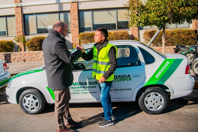 Con fondos propios, Rivadavia incorpora unidades móviles para los vecinos