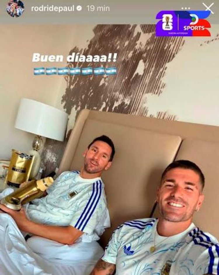 La historia de Messi con De Paul, tras la clasificación a la final del Mundial