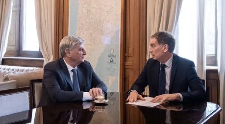 Santilli se reunió con el gobernador de La Pampa para avanzar en el traspaso de obras del Procrear y la caja previsional