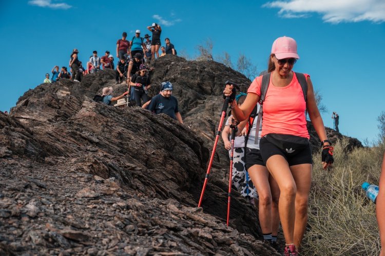 Rawson invita a vivir una tarde de conexión con la naturaleza en el Cerro Barboza