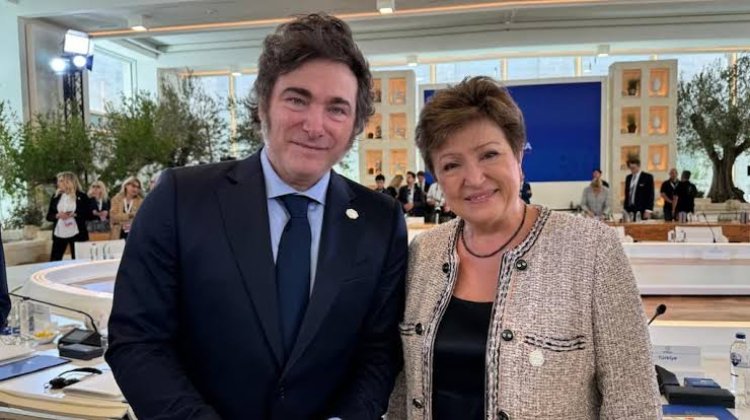 Visita de Kristalina Georgieva: fuerte señal de apoyo al Gobierno y a la marcha del programa económico