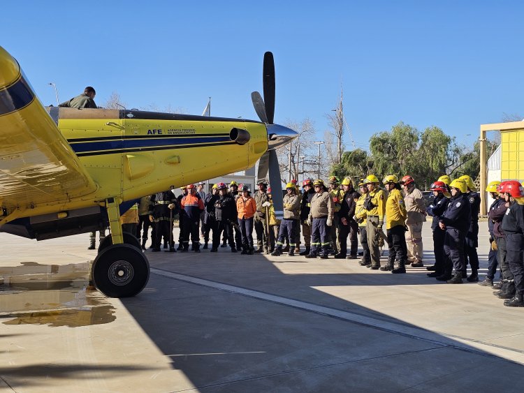 San Juan fortaleció la preparación de sus brigadas con una capacitación en combate de incendios forestales