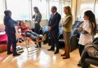Salud impulsa una campaña de donación de sangre ministerio por ministerio