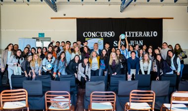La Cámara de Diputados presentó el concurso "San Juan Escribe" en Santa Lucía