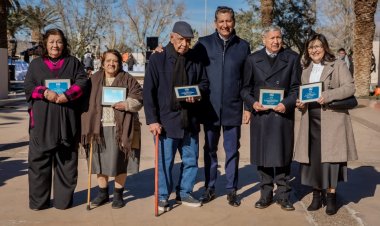 Pocito celebró con emoción los 142 años de su fundación y homenajeó a vecinos destacados
