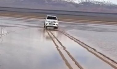 Quien es el conductor que dañó la Pampa del Leoncito