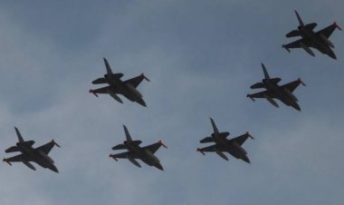 Día de la Fuerza Aérea argentina: los impactantes videos del desfile de los aviones F-16