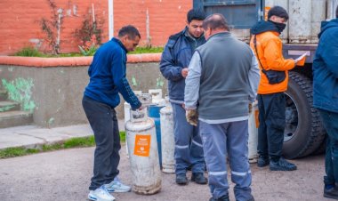 Garrafa Hogar visita Santa Lucía, San Martín, Pocito y Jáchal