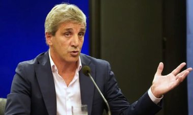 Luis Caputo destacó la baja de la inflación mayorista