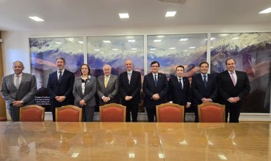 Visita protocolar  de las máximas autoridades judiciales de Perú y Córdoba