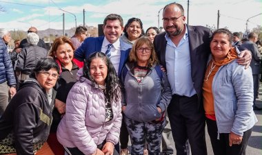 Más de 13.000 m² de calles renovadas: Rivadavia inauguró la repavimentación de Godoy y Baigorria