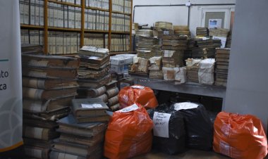 Tres toneladas de papel de un Archivo pasaron a disposición de Ambiente