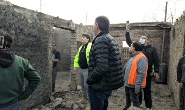 Pocito mantiene un amplio operativo de asistencia y relevamiento tras los incendios provocados por el Zonda